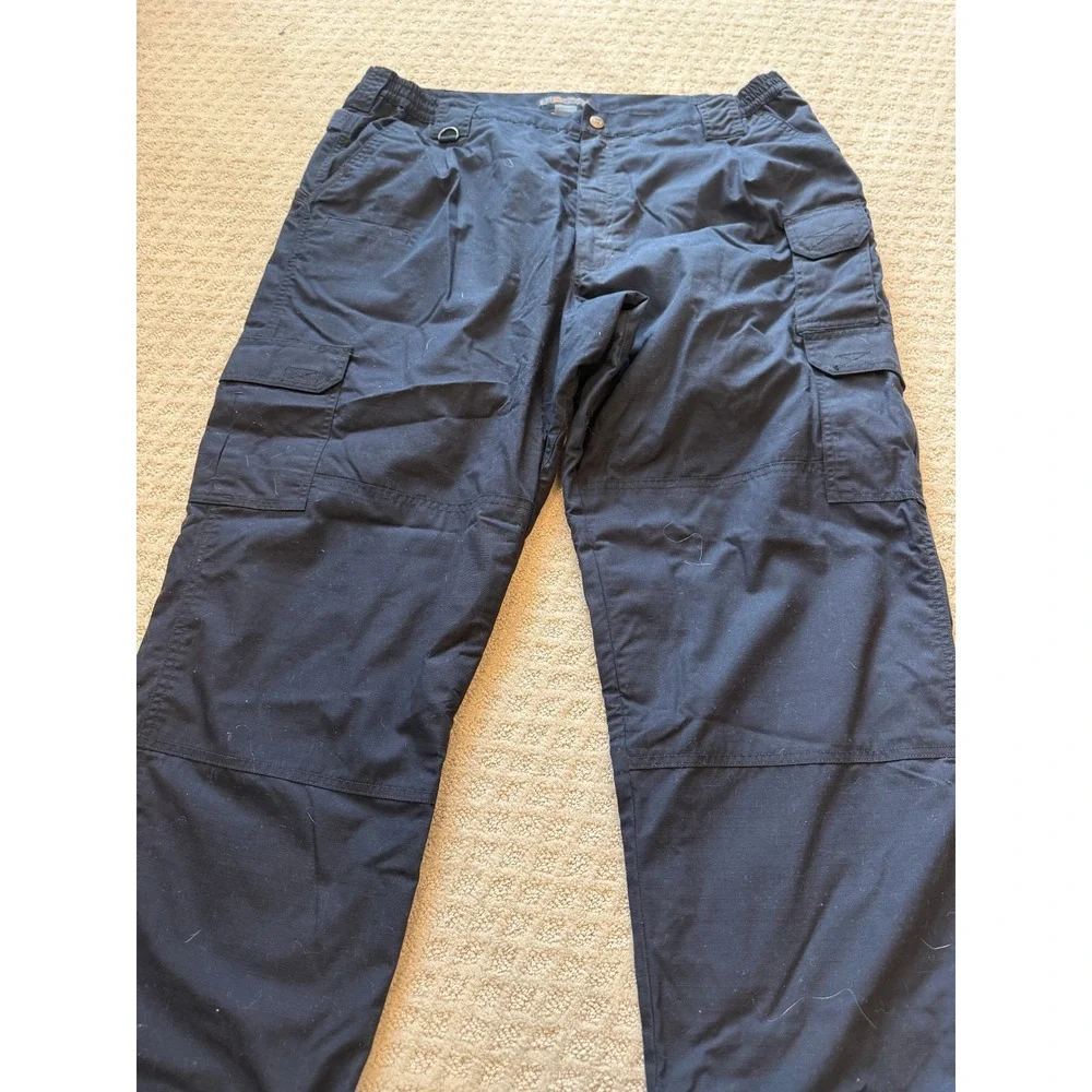 5.11 Tactical 74437 Series Taclite Flannel Cargo Pants Mens Blue.‎ 42 x 30